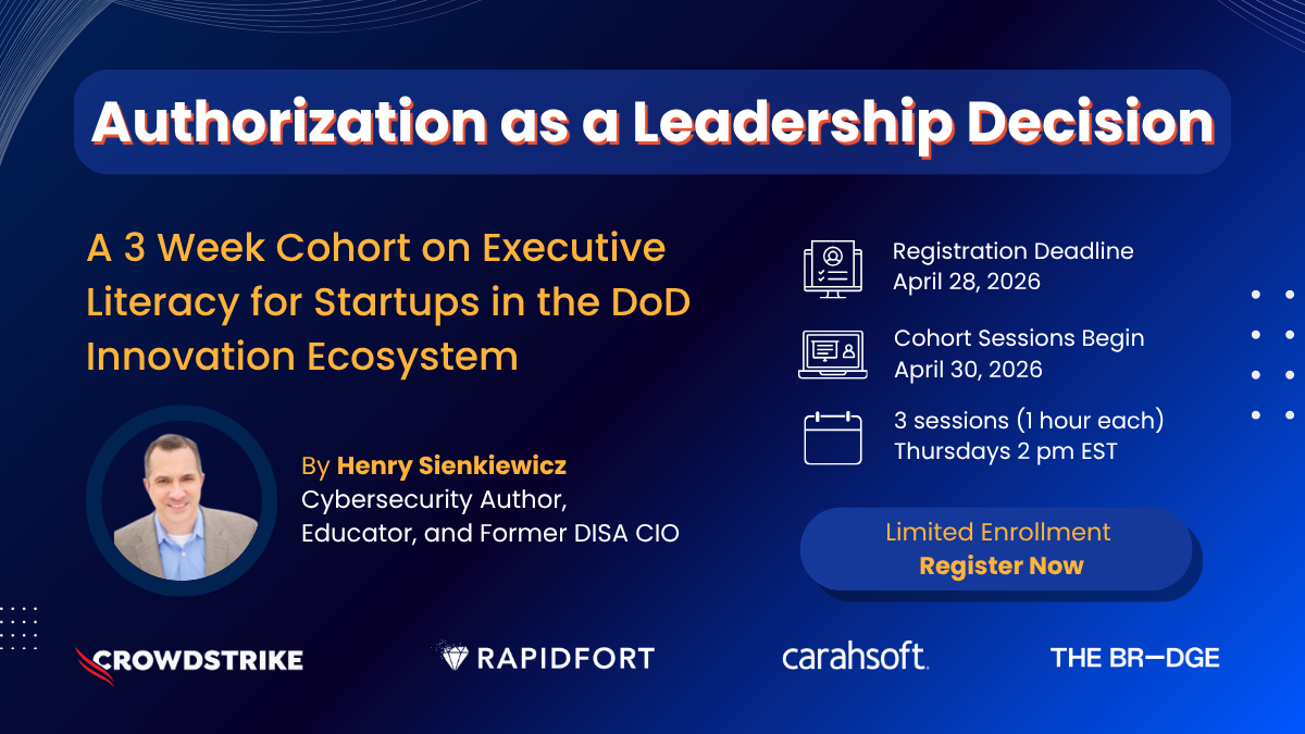 Authorization as a Leadership Decision | ATO Readiness Course for Startups